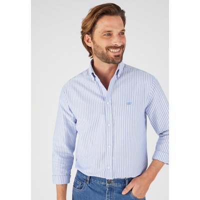 Chemise rayée Oxford toile pur coton DAMART