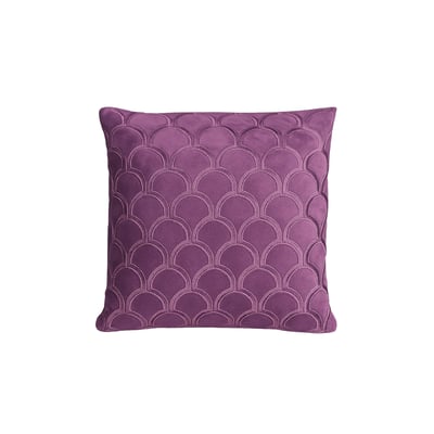 Housse de coussin en coton à motifs géométriques H40 TRACY SIA DECO