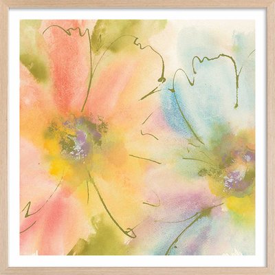 Poster pastel flower HEXOA