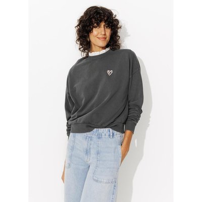 Sweat-shirt coeur brodé PROMOD