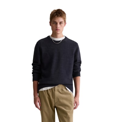 Pull-over en tricot bouclette relaxed en coton bio MARC O’POLO DENIM