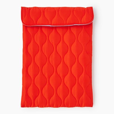 Pochette ordinateur quiltée MONOPRIX MAISON