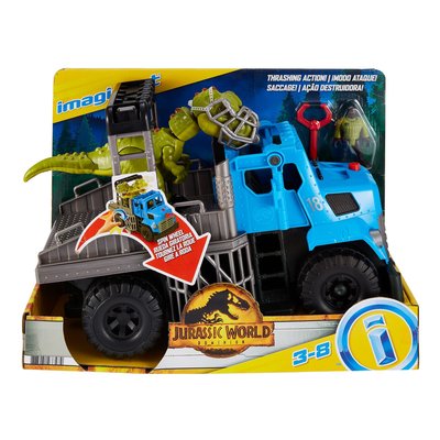 Imaginext-jurassic world-le camion de capture jurassic world MATTEL