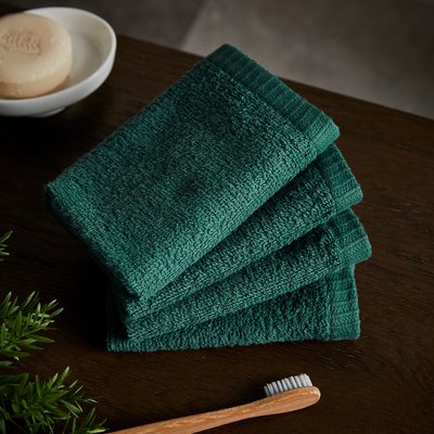 Set of 4 Quick Dry Face Cloths CATHERINE LANSFIELD
