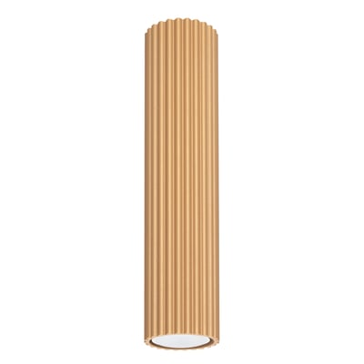 Plafonnier Aluminium Doré GU10 1 Karbon 30 EDEN