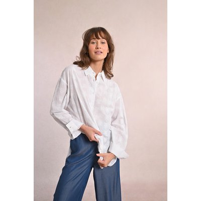 Camisa bordada, mangas compridas MOLLY BRACKEN