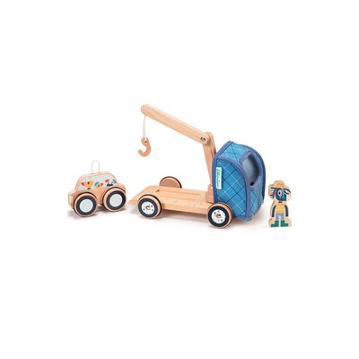 Dépanneuse en bois Ignace l'Ã¢ne LILLIPUTIENS