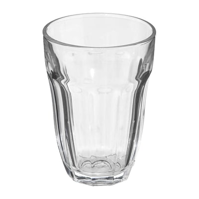 Lot de 6 verres bas à facettes en verre 21 cl ENZ'EAU SECRET DE GOURMET