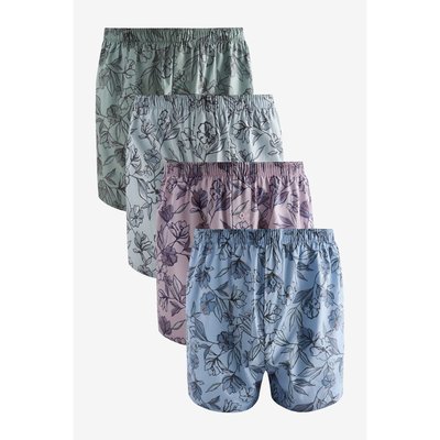 Boxers, lot de 4 tissé NEXT