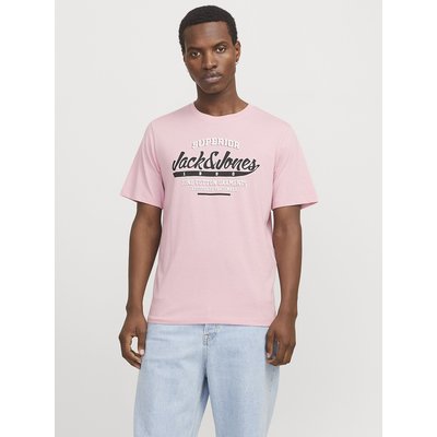 Logo Print T-Shirt in Regular Fit JACK & JONES