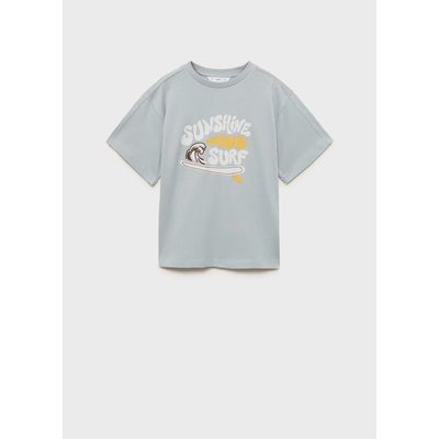 T-shirt en coton imprimé MANGO KIDS