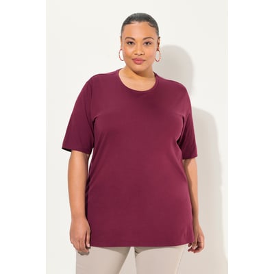 T-shirt coupe Relaxed Fit. Col ULLA POPKEN