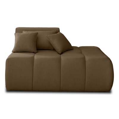 Module d'assise droit en Tissu - CARACAS LISA DESIGN