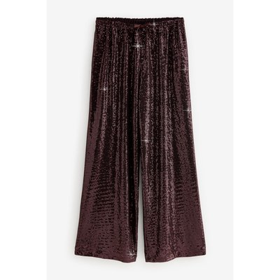 Pantalon large à sequins NEXT