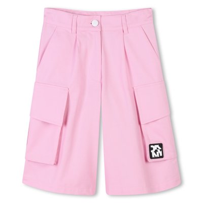 Short long en coton et lin DKNY