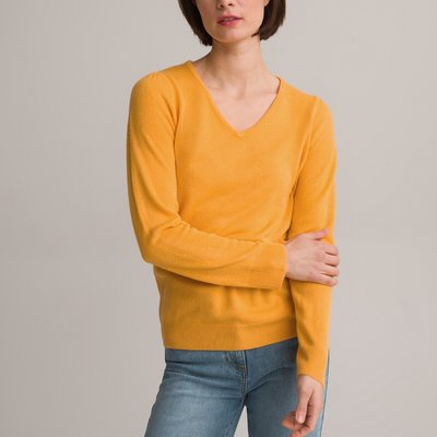 Pull col V, fine maille au toucher très doux ANNE WEYBURN