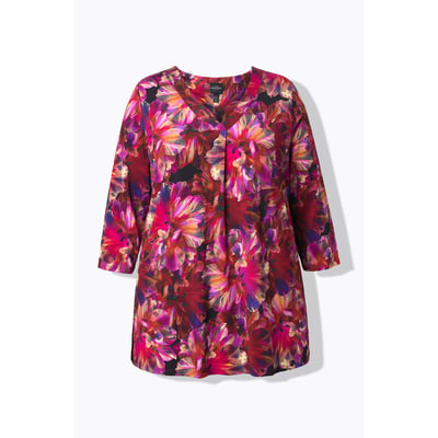 T-shirt au tombé fluide, motif à fleurs ULLA POPKEN