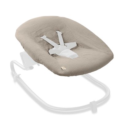 Housse pour transat bébé beige HAUCK