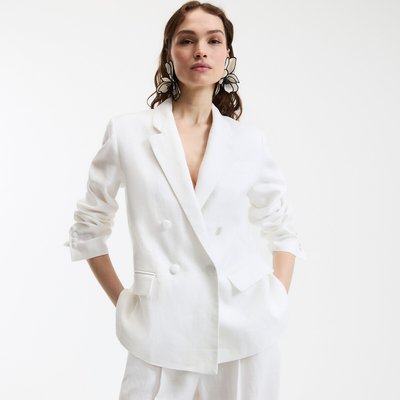 Blazer croisé ample, Signature Iseult LA REDOUTE COLLECTIONS