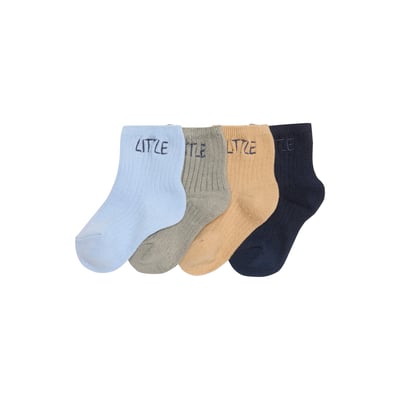 Lot de 4 paires de chaussettes "little" bébé VERTBAUDET