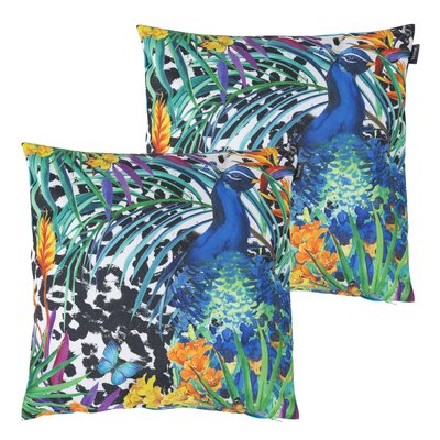 Lot de 2 coussins extérieur, FLORAL VEEVA