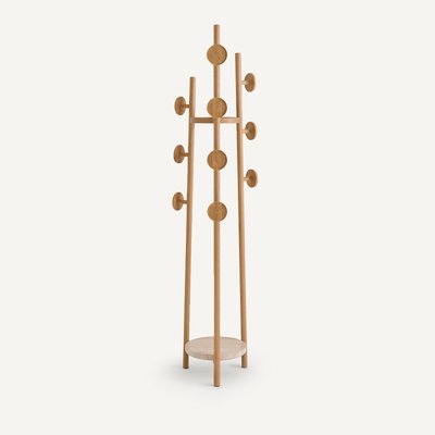 Madilgo Oak & Travertine Coat Rack AM.PM