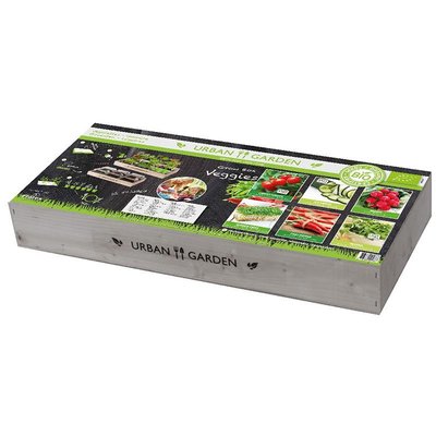 Kit carré Potager en bois - mini serres BIO FLOREX