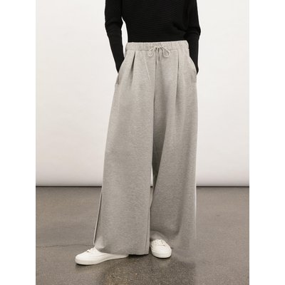 Pantalon palazzo effet sweat-shirt. Tissu principal : 79% polyester, 14% viscose, 7% élasthanne. MOTIVI