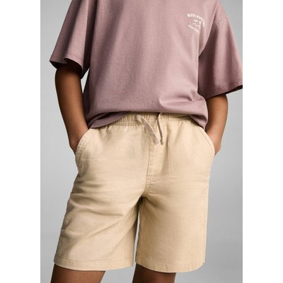 Bermuda lin taille élastique MANGO KIDS
