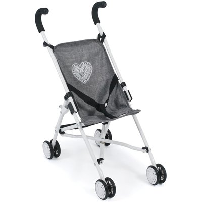 Mini-Buggy ROMA jean gris pour poupée BAYER CHIC 2000