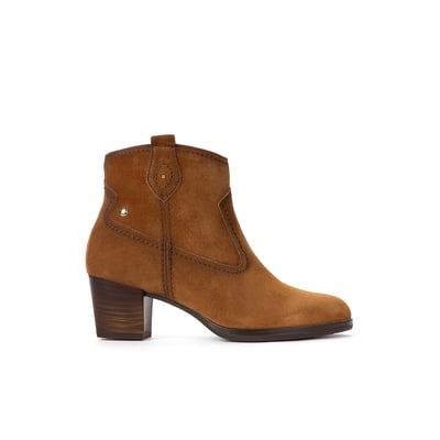 Bottines à talon cuir Zamora PIKOLINOS