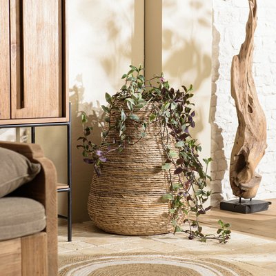 Cache pot en chanvre tressé naturel 65 cm SWING PIER IMPORT