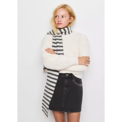Jupe en jean ornée de strass MANGO KIDS