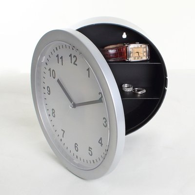 Horloge murale avec cachette CALICOSY