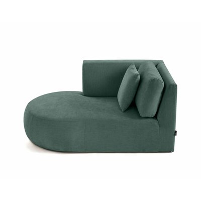 Module d'assise méridienne gauche en Tissu texturé - SANTORINI LISA DESIGN