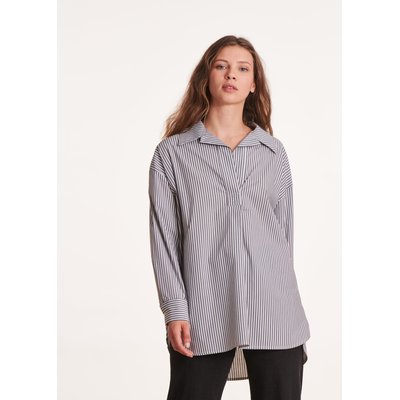 Chemise oversize longue à rayures LA FEE MARABOUTEE