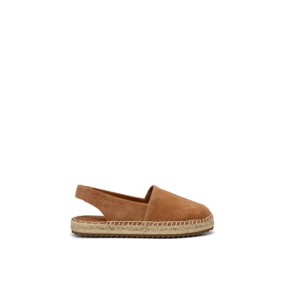 Espadrilles slingback modèle Gem en cuir de chèvre suédé MARC O'POLO