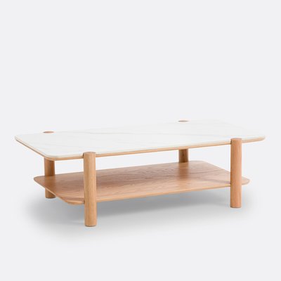 Couchtisch Ambre, Eiche und Kunstmarmor LA REDOUTE INTERIEURS