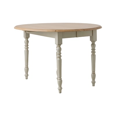 Table à manger à volets extensible bois massif 4 à 8 personnes Embellie CAMIF