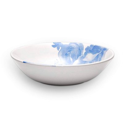 Set of 4 Blue Floral Cereal Bowls WADE POTTERY