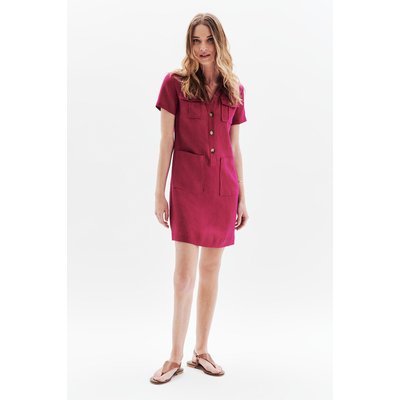 Robe droite en lin LAURE CAROLL