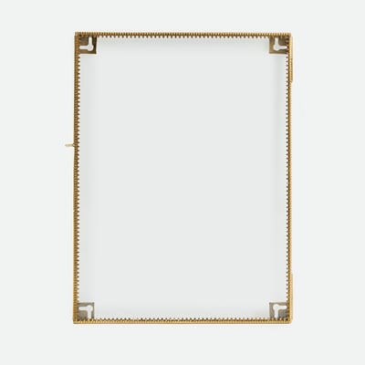 Cornice in ottone, motivo a picche, 30 x 40 cm, UYOVA LA REDOUTE INTERIEURS