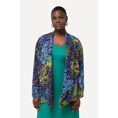 Veste en mousseline avec col bénitier et ULLA POPKEN
