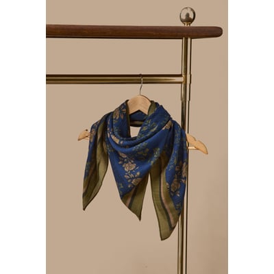 Foulard laine  imprimé fleuri CYRILLUS