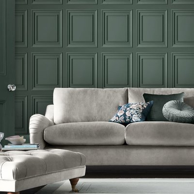 Papier peint Lambrissage Redbrook LAURA ASHLEY