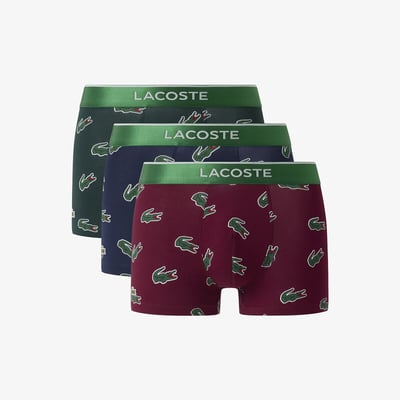 Lot de 3 boxers LACOSTE