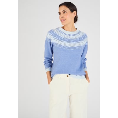 Pull jacquard et fils brillants Thermolactyl DAMART