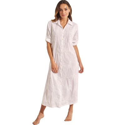 Robe longue OPÉRA plage manches trois-quarts Complementos SELMARK MARE