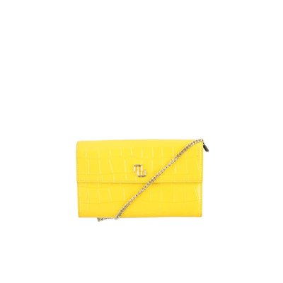 Sac à bandoulière en cuir verni - Très Bon État MAJE