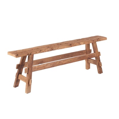 Banc en bois de teck BEAUTEOUS BAZAR BIZAR